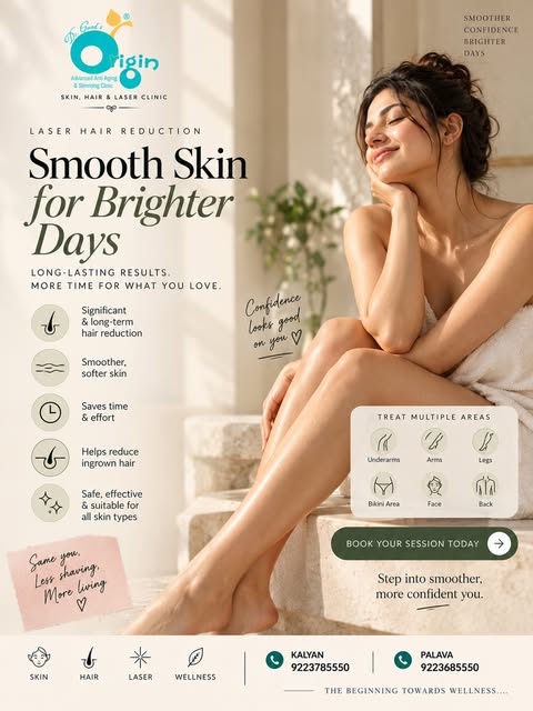 ✨ Smooth skin. Less shaving. More confidence.

Tired of waxing appointments, razor burns, ingrown ha