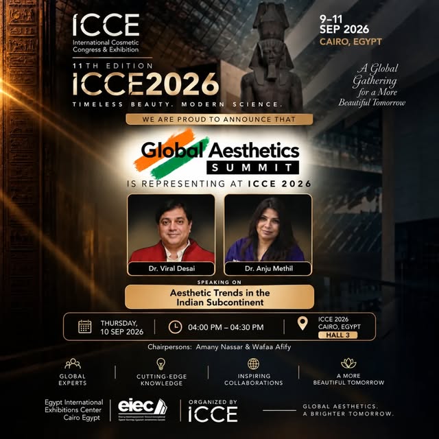 Proud to announce our participation at the 11th edition of the International Cosmetic Congress & Exh