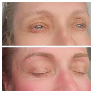 😍😍Check them out!! Jean has been thinking about Powder Brows for years now and finally did it. I t