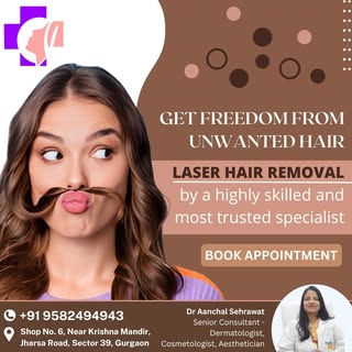 ✨ Get Freedom from Unwanted Hair with the Best Laser Hair Removal in Gurgaon! ✨

Tired of dealing wi