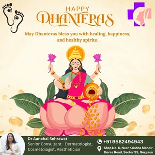 Wishing you a bright, prosperous, and happy Dhanteras! May you and your family be blessed with endle