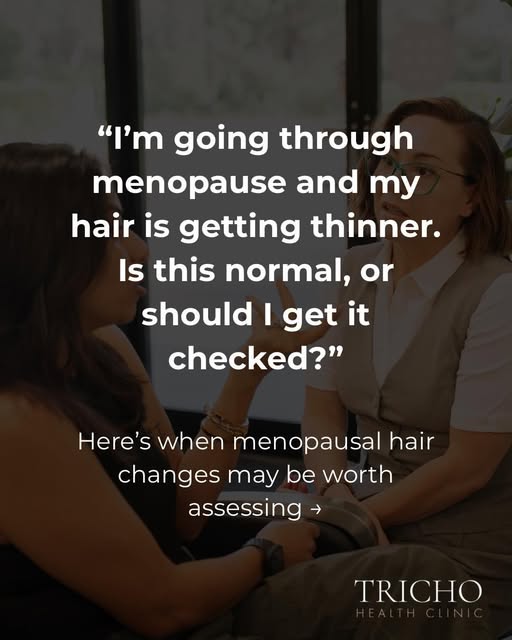 “I thought it was just menopause.”

We hear this from so many women who have watched their hair grad