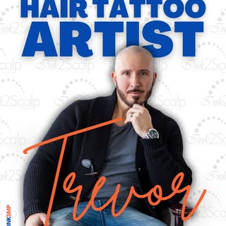 Meet Trevor, SMP Density Artist & Trainer at @ink2scalp and Trainer at @ink2scalp_smp_academy 
.
Tre
