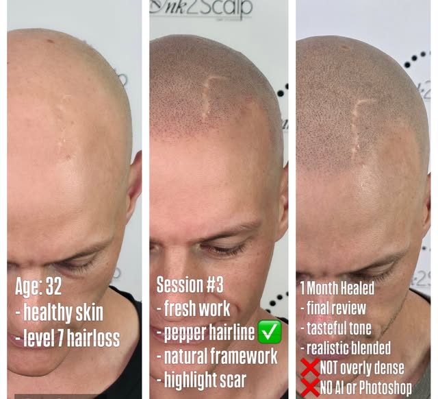 YES!!! Leave and highlight the natural scar in order to make your look completely natural and true t