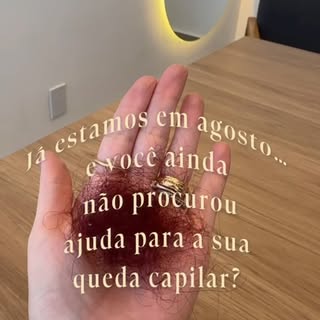 Já estamos em agosto…

E você ainda está esperando a queda capilar passar sozinha?

O tempo faz dife