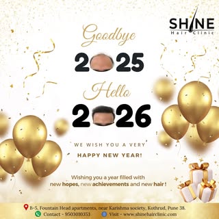✨ New Year, New You! ✨
As we step into 2026, let’s embrace fresh beginnings and renewed confidence.
