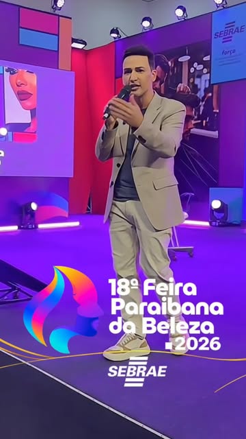 18 anos fazendo parte dessa história.

Luiz Crispim acompanha a Feira Paraibana da Beleza desde o se