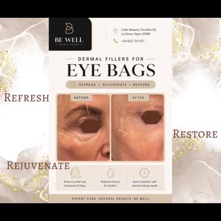 Targeted care for brighter, refreshed under-eyes @bewellclinic_group  #aestheticmedicine #doctorleda