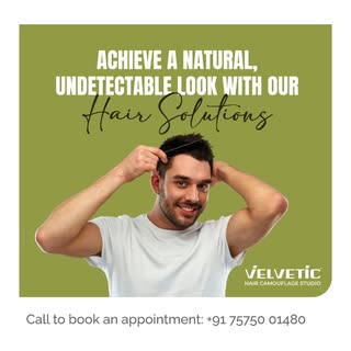✨ Achieve the perfect, natural undetectable look with our premium hair solutions!  Whether it’s thin