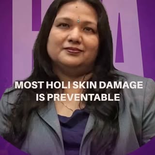 Most Holi-related acne, pigmentation, and hair damage does not happen instantly.
It begins with barr