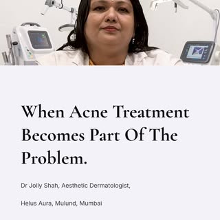 Many people believe stronger routines create better acne results.
But one of the most common pattern