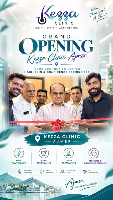 🎉 **AJMER, WE’RE OFFICIALLY HERE!** ✨

Jaipur aur Sikar ke baad, ab **Kezza Clinic Ajmer mein offic