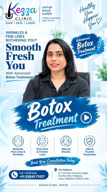 Wrinkles & fine lines bothering you? 👀
It’s time for a smoother, fresher look with **Advanced Botox