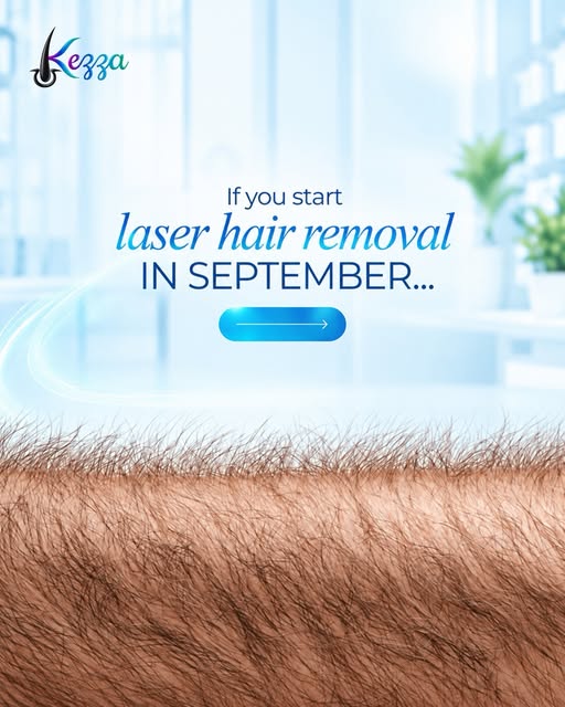 Smoother skin takes time 🤍 Start laser hair removal this fall and get a head start on summer. DM us