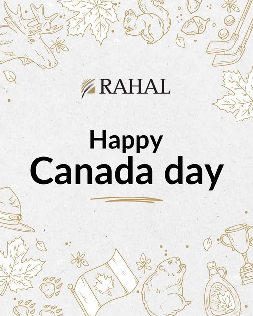 Wishing you a Happy Canada Day from all of us at Rahal Hair Transplant! 🍁 Our clinic will be closed