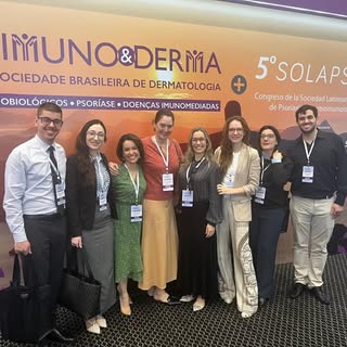 Esse feriado foi dedicado a estudos, com o 4o Imunoderma + 5o Solapso (Congreso de la Sociedad Latin