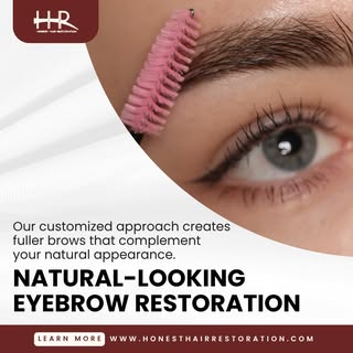 Well-shaped eyebrows can enhance your facial features and create a more balanced, defined appearance