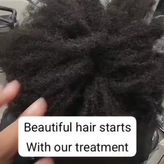 This is what happens when you don’t just treat the

 hair ,you treat the scalp.

With our signature 