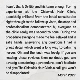 It is reviews time!
Absolutely brilliant to see that our patients consider our whole process as “sec