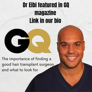 GQ online magazine has a great article about hair transplant and Dr Eibi is part of it, check the li