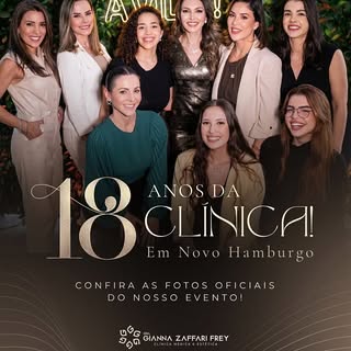 18 anos de história. E tantas pessoas que fazem parte dela. 🤍

Receber as fotos oficiais desse dia 