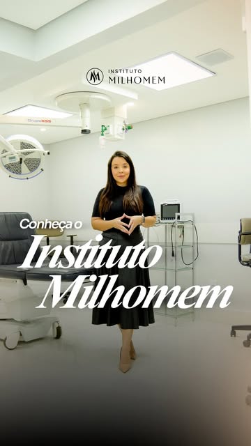 Conheça mais sobre a estrutura e as especialidades do Instituto Milhomem através do link na bio! 📲