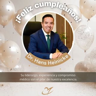 🎉 Este mes celebramos el cumpleaños de nuestro Director Médico, el Dr. Hans Heinicke.

Desde Clínic