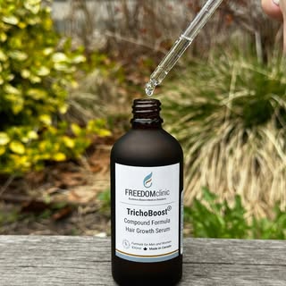 TrichoBoost Topical Hair Regrowth Solution
Treatment for Androgenetic Alopecia
TrichoBoost is a high
