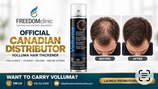 🇨🇦 BIG NEWS FOR CANADIAN HAIR PROFESSIONALS!

FREEDOMclinic is proud to be the official Canadian d