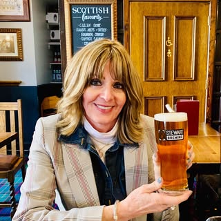At Greyfriars Bobby Pub in Edinburgh, Scotland.