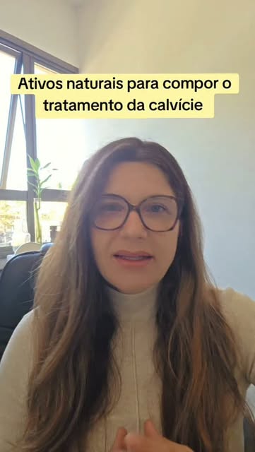 Ativos naturais no tratamento da calvície. 

💾 Salve este conteúdo para consultar depois.
📤 Compar