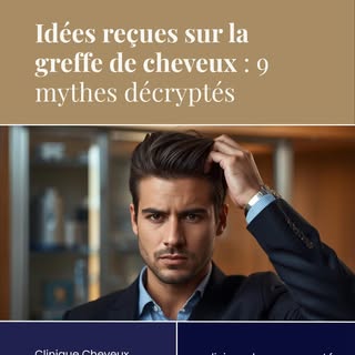 9 idées reçues sur la greffe de cheveux : démêlons le vrai du faux.

La greffe capillaire suscite en