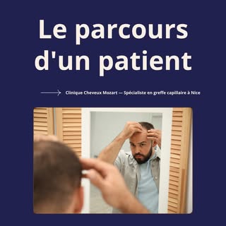 Le parcours d'un patient en greffe capillaire, étape par étape 👇

🔹 Diagnostic capillaire personna