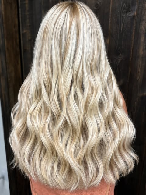 ✨ Blonde Hair Goals! ✨

Beautiful blonde waves with stunning dimension, soft texture, and a gorgeous