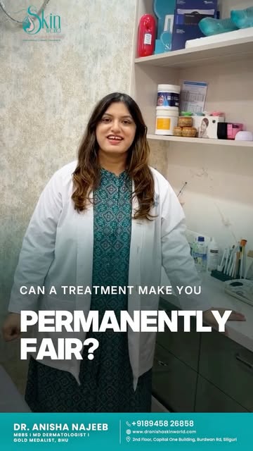 Can a treatment REALLY make you permanently fair? 👀✨ Social media is full of promises—but your skin