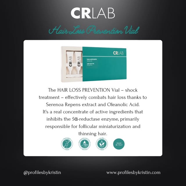 Hair Loss Prevention Vial
The HAIR LOSS PREVENTION Vial – shock treatment – effectively combats hair