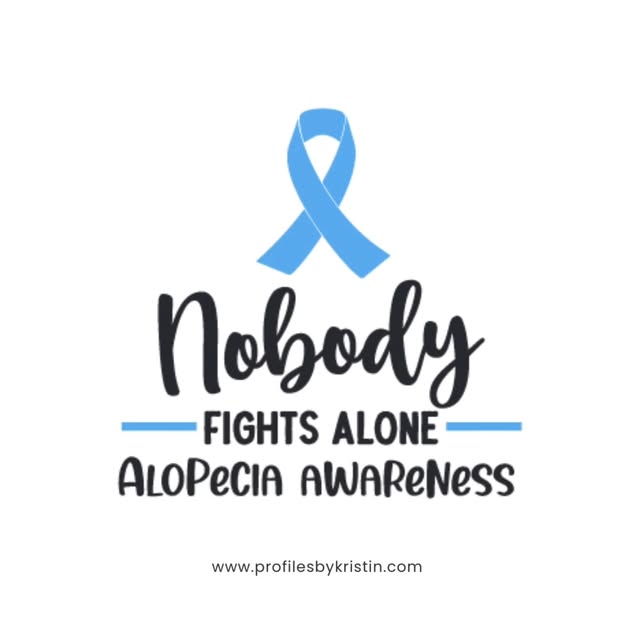 September is Alopecia Awareness Mont. Alopecia is more than hair loss, it can affect confidence, sel