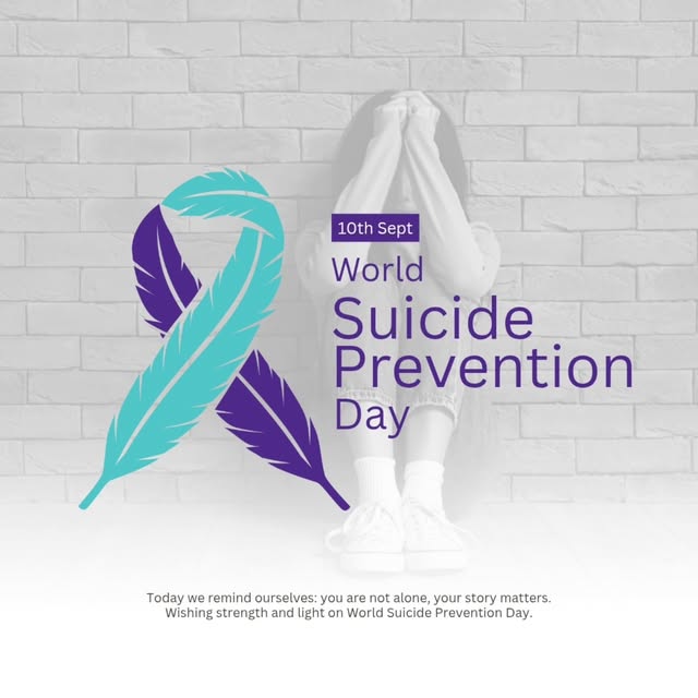 Today is a reminder that a simple conversation can make a difference.
If you or someone you know is 