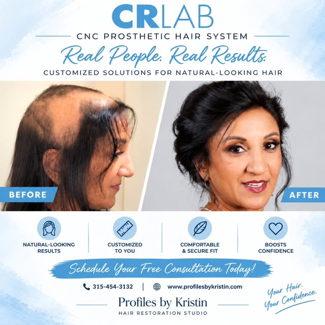 Real People. Real Results. Real Confidence.

This incredible CRLAB Hair System transformation shows 