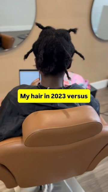 I’ve always been the girl whose hair didn’t grow. You see the length in the first clip, IT NEVER, EV