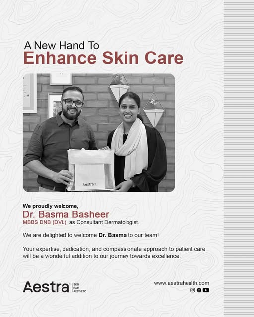 We are delighted to welcome Dr. Basma to our team.