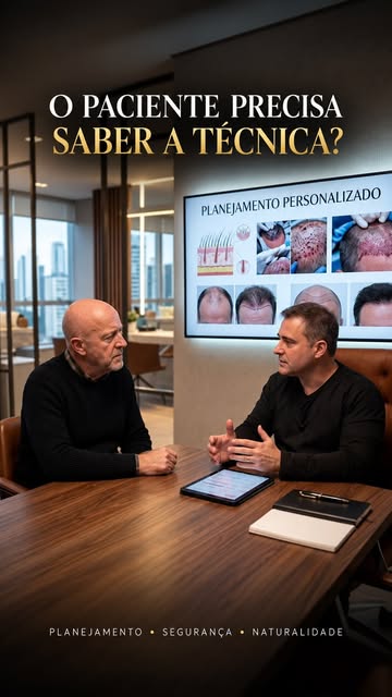 O paciente precisa saber qual técnica será utilizada no transplante capilar?

FUE, FUT, DHI, implant