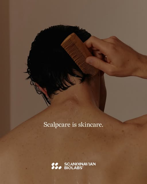 Scalpcare is skincare.

We exfoliate, massage, and hydrate our face daily, but the skin on our head 