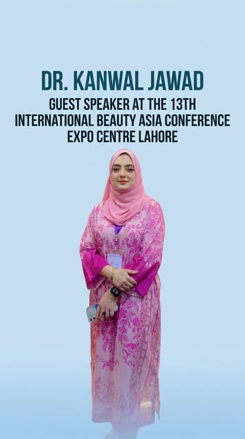 ✨ An inspiring moment at the 13th International Beauty Asia Conference!

Dr. Kanwal Jawad was honore