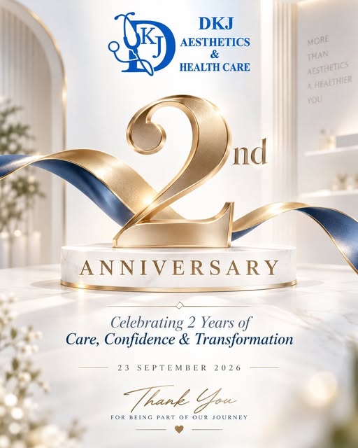 Celebrating 2 Years of DKJ Aesthetics & Healthcare

Today marks a very special milestone for us, 2 y