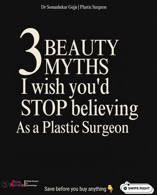 3 myths I correct 10x a day in clinic 👇

01 - Indoor sunscreen is optional
02 - Daily scrubbing giv