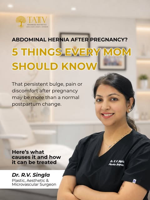 Pregnancy can put significant pressure on the abdominal wall, which may lead to a weak spot and the 