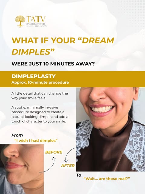 Ever wished for natural-looking dimples? ✨

That little touch of character may be closer than you th