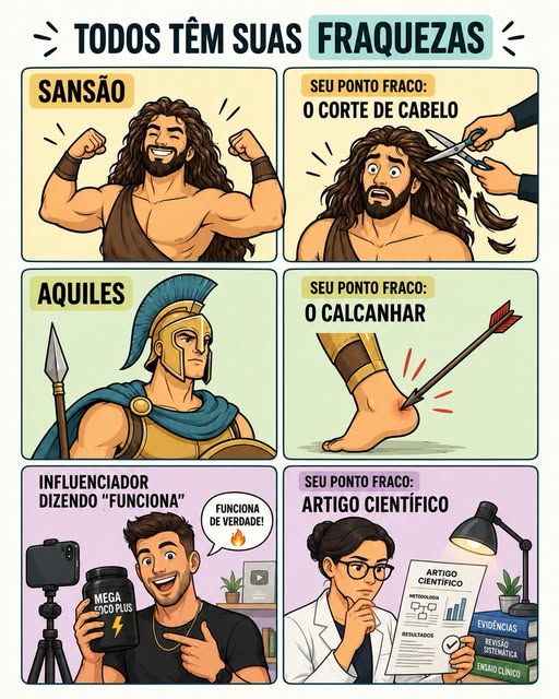 Todo mundo tem seu ponto fraco. 😅

Sansão tinha o cabelo.
Aquiles tinha o calcanhar.
E no universo 
