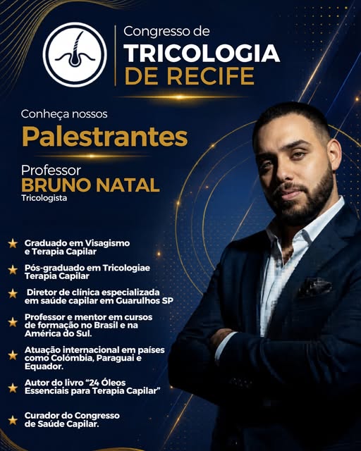 A ciência também está na natureza. 🌿

No Congresso de Tricologia de Recife, teremos a honra de rece